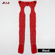 Lade das Bild in den Galerie-Viewer, Glitzer-Netzstrümpfe „Sissy Sandra“.