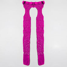 Lade das Bild in den Galerie-Viewer, Glitzer-Netzstrümpfe „Sissy Sandra“.