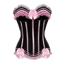 Load image into Gallery viewer, Bows Ruffles Sissy Corset
