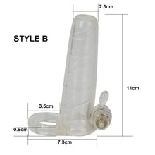 Load image into Gallery viewer, Single-Frequency Hollow Vibrating Cock Sleeve BDSM