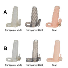 Load image into Gallery viewer, Single-Frequency Hollow Vibrating Cock Sleeve BDSM