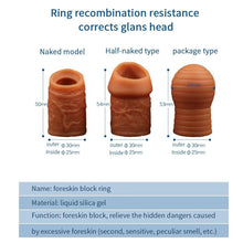 Load image into Gallery viewer, Foreskin Correction Hollow Penis Girth Sleeves Set