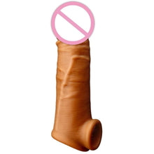 Load image into Gallery viewer, Realistic Instant Improvement Penis Sleeve BDSM
