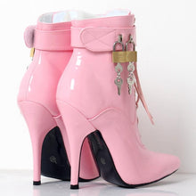 Load image into Gallery viewer, Lockable Lace Up Boot with Padlocks