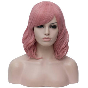 14 Inches Short Wig with Bangs