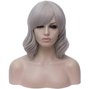 14 Inches Short Wig with Bangs