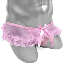 Charger l'image dans la galerie, Culotte Sissy en dentelle avec jupe