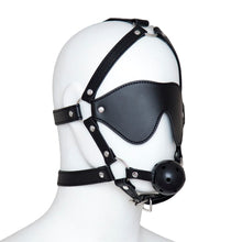 Load image into Gallery viewer, Total Submission Ball Gag Harness BDSM