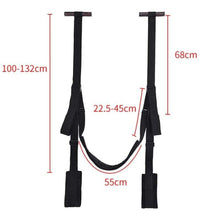 Charger l'image dans la galerie, Balançoire BDSM suspendue montée sur porte BDSM