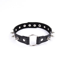Charger l'image dans la galerie, Ensemble collier et masque BDSM