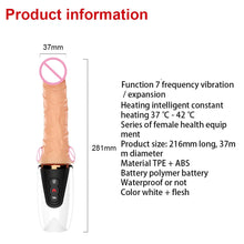 Load image into Gallery viewer, Heat Stimulation Vibrating Sex Machine BDSM