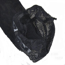 Lade das Bild in den Galerie-Viewer, Netz-Sissy-Strümpfe mit Schleife