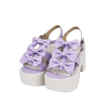 Load image into Gallery viewer, Mila Super Bows Sissy Shoes