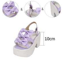 Load image into Gallery viewer, Mila Super Bows Sissy Shoes