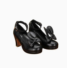 Load image into Gallery viewer, Evelyn Pink Bunny Sissy Shoes