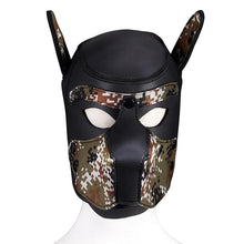Load image into Gallery viewer, Obedient Canine Bondage Dog Mask BDSM