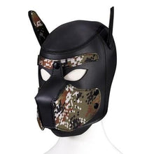 Load image into Gallery viewer, Obedient Canine Bondage Dog Mask BDSM