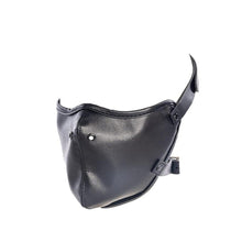 Load image into Gallery viewer, Keep Quiet Leather Panel Gag BDSM
