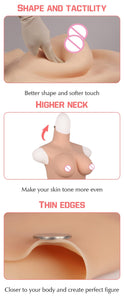 B/C/D/E/G Cup Silicone Breast Forms