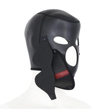 Load image into Gallery viewer, Erotic Leather Bondage Mask BDSM