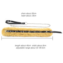 Charger l'image dans la galerie, Collier fétichiste en fourrure Bondage Chic