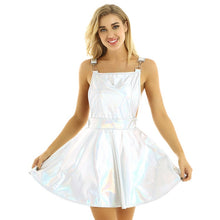 Load image into Gallery viewer, Mini Suspender Sissy Dress