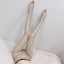 Load image into Gallery viewer, Sexy Sissy Fishnet Pantyhose