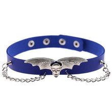Lade das Bild in den Galerie-Viewer, Fetisch-Fledermaus-Gothic-Halsreifen