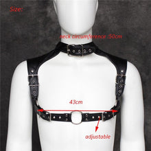 Charger l'image dans la galerie, Colliers de harnais réglables pour hommes Clubwear