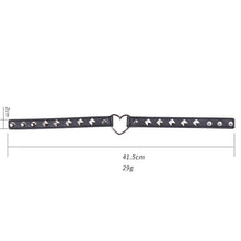 Charger l'image dans la galerie, Collier en cuir réglable