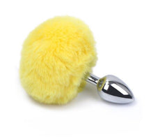 Load image into Gallery viewer, Bunny Tail Butt Plug 4.5 Inches Long