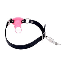 Load image into Gallery viewer, Lockable Pecker Gag BDSM