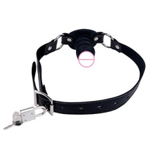 Load image into Gallery viewer, Lockable Pecker Gag BDSM