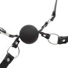 Load image into Gallery viewer, Liplock Bondage Double Ball Gag BDSM