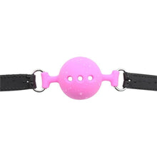 Load image into Gallery viewer, Breathable Silicone Candy Ball Gag BDSM