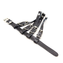 Load image into Gallery viewer, Faux Leather Cock and Ball Strap BDSM