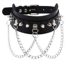 Load image into Gallery viewer, Submissive Spiked Collar
