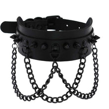 Load image into Gallery viewer, Submissive Spiked Collar
