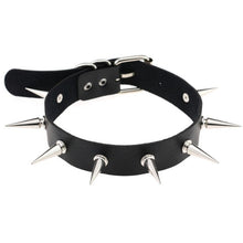 Load image into Gallery viewer, Submissive Spiked Collar