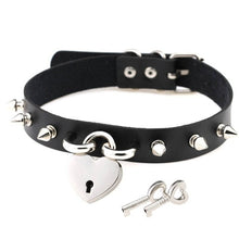 Load image into Gallery viewer, Submissive Spiked Collar