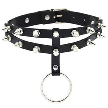 Load image into Gallery viewer, Submissive Spiked Collar
