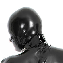 Load image into Gallery viewer, Latex Hood BDSM Mask BDSM