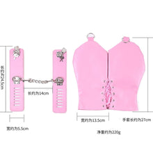 Load image into Gallery viewer, Stylish Leather Mitten Restraints BDSM