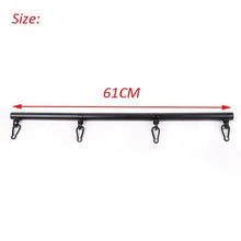 Load image into Gallery viewer, Black Adjustable Spreader Bar BDSM