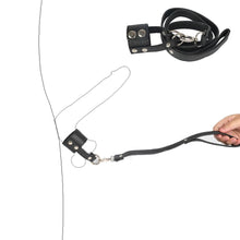 Load image into Gallery viewer, Slave Control Leather Ball Stretcher BDSM