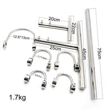 Charger l'image dans la galerie, Crosses de bondage robustes en acier inoxydable