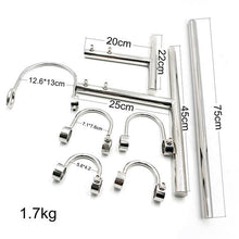 Charger l'image dans la galerie, Crosses de bondage robustes en acier inoxydable BDSM