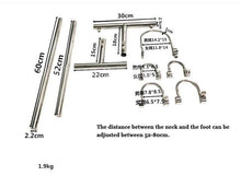 Charger l'image dans la galerie, Crosses de bondage robustes en acier inoxydable BDSM