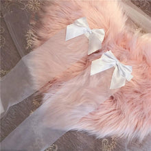 Lade das Bild in den Galerie-Viewer, Seidenstrümpfe mit Schleife