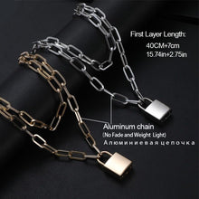 Charger l'image dans la galerie, Collier de soumission avec cadenas BDSM DDLG